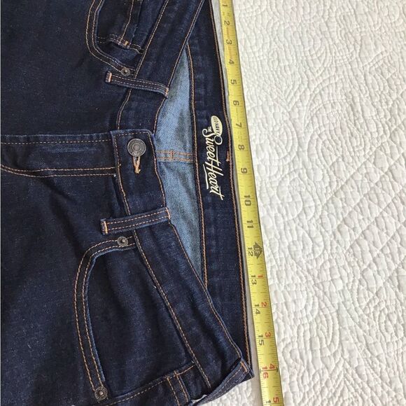Old Navy The Sweet Heart Mid Rise Boot Cut Jeans Size 12 - Picture 7 of 9